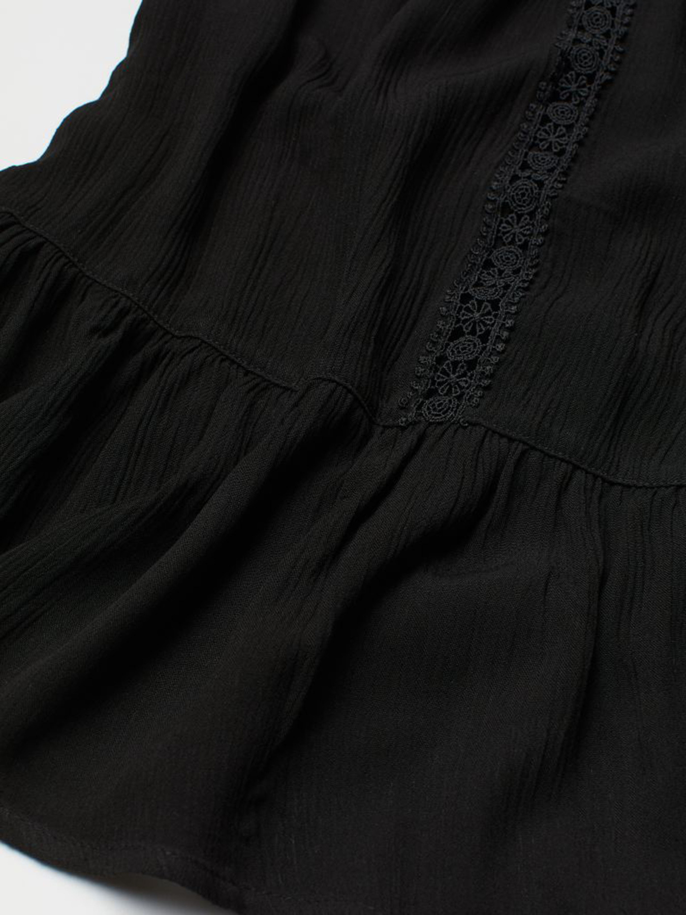 Майка H&M модель 8792822abr_Черный Майка H&M модель 8792822abr_Черный Фото