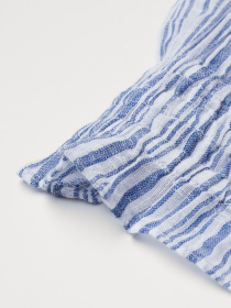 Топ H&M модель 8681671abr_бело-синий Топ H&M модель 8681671abr_бело-синий Фото