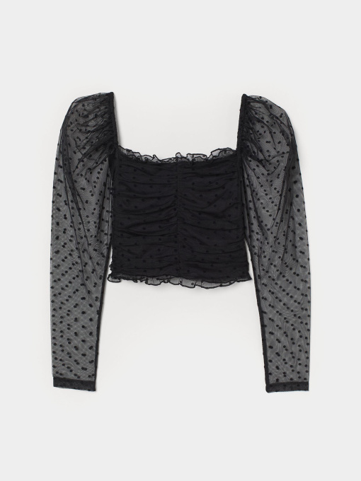 Топ H&M модель 8981092abr_Черный Фото