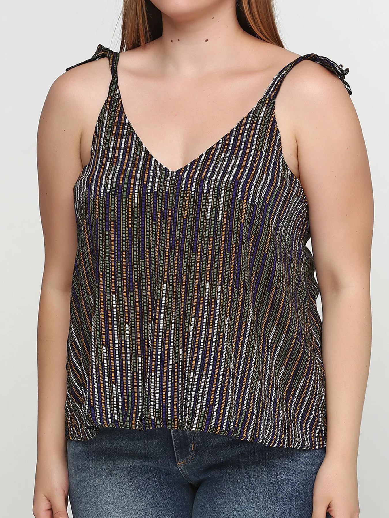 Майка H&M модель 5334375abr_Комбинированный Фото