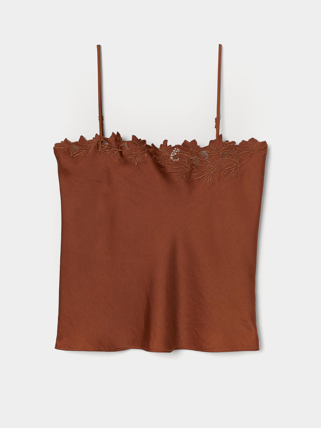 Топ H&M модель 7610610dlog_Коричневый Фото