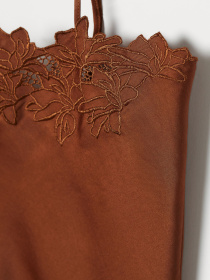 Топ H&M модель 7610610dlog_Коричневый Фото