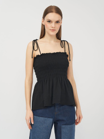 Майка H&M модель 3082022abr_Черный Фото