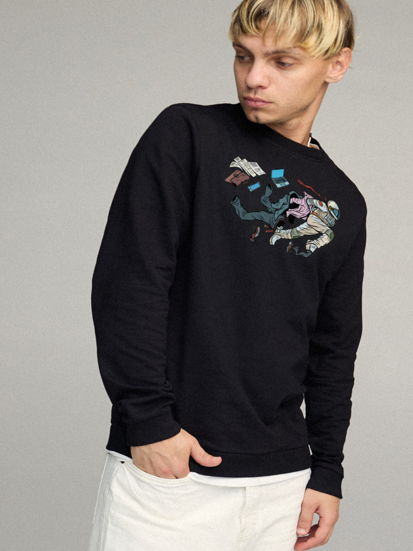 Світшот YAPPI модель BSMB10011 Фото