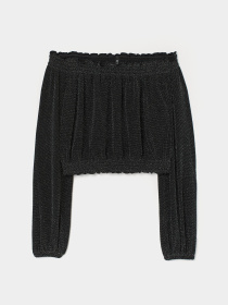 Топ H&M модель 7125478dlog_Черный Фото