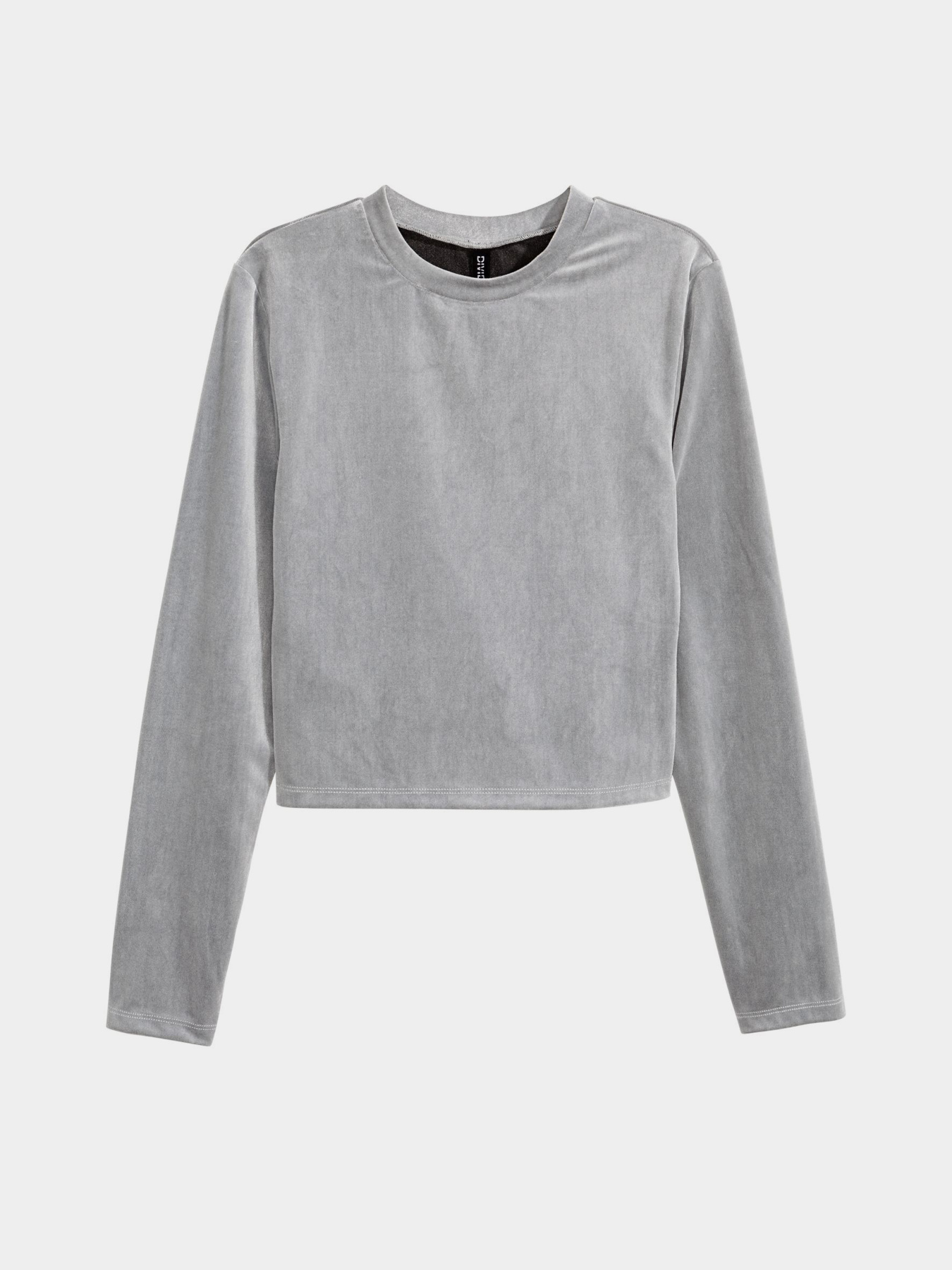 Топ H&M модель 5293865log_Серый Фото