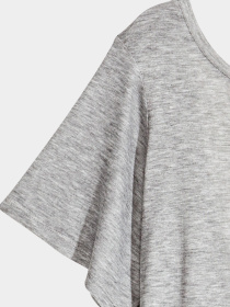 Футболка H&M модель 4454196dlog_Серый Футболка H&M модель 4454196dlog_Серый Фото