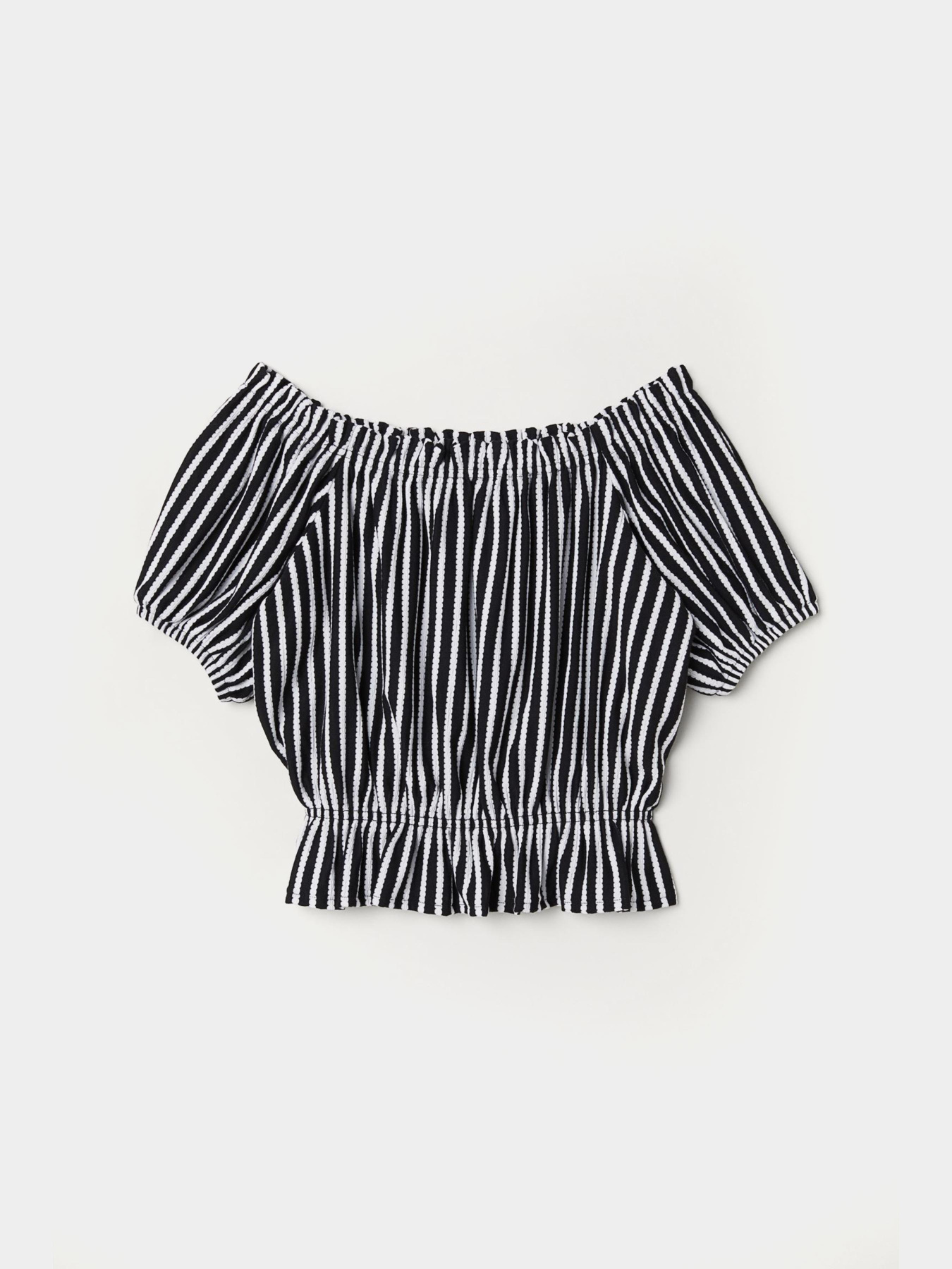 Топ H&M модель 6506938dlog_Черно-белый Фото