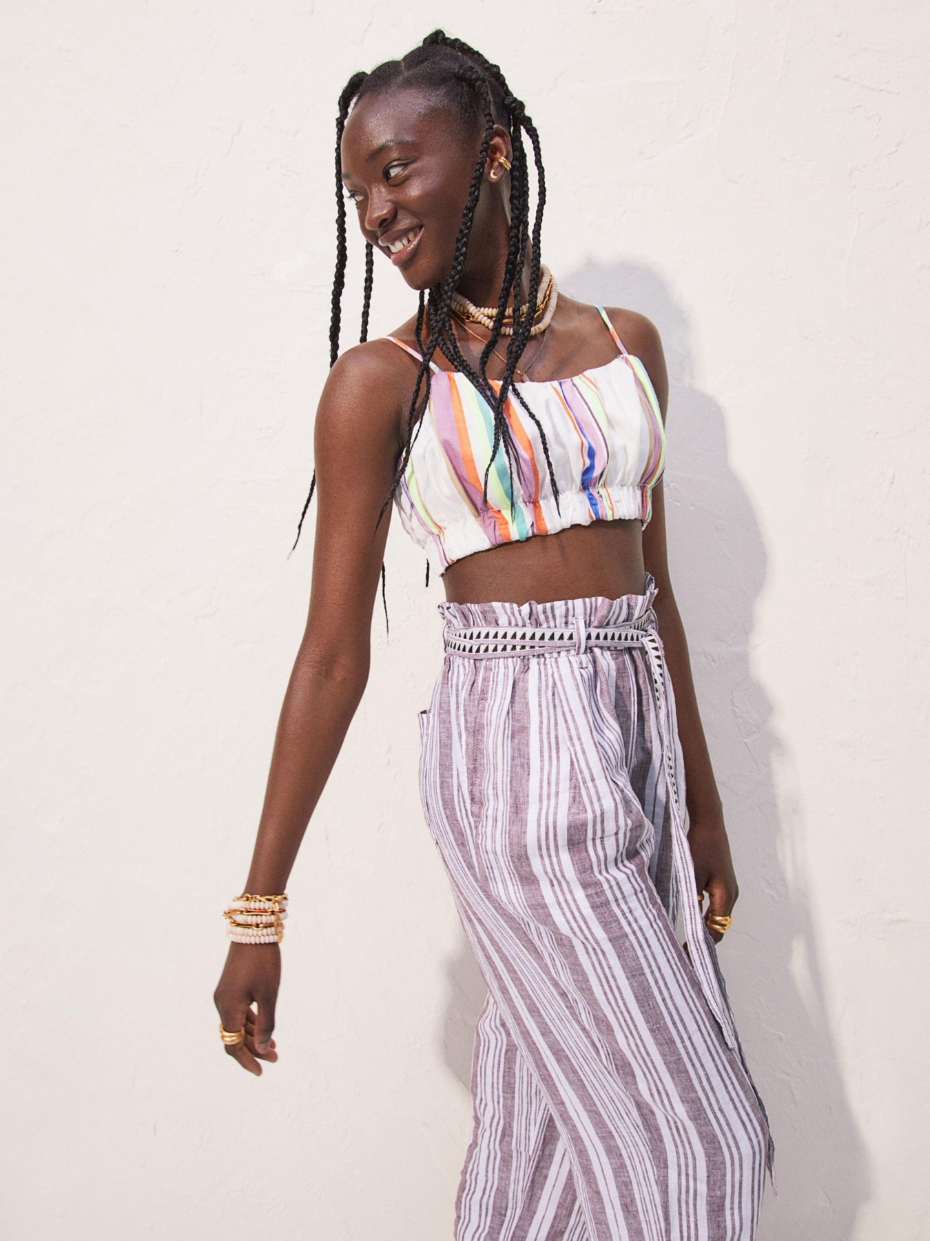 Топ H&M модель 9910073arl_Комбинированный Фото