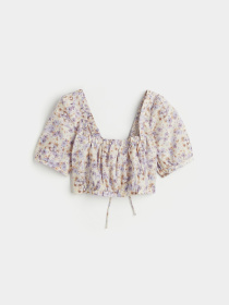 Топ H&M модель 1069728arl_Комбинированный Фото