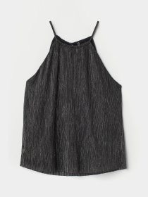 Майка H&M модель 6697108dlog_Черный Фото