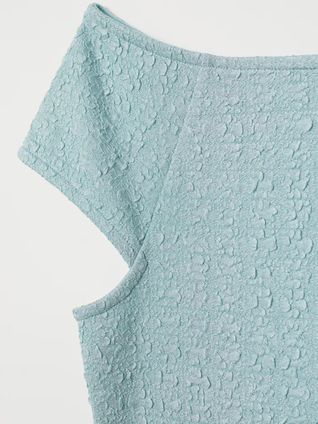 Топ H&M модель 646962dlog_Мятный Фото