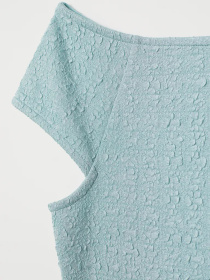 Топ H&M модель 646962dlog_Мятный Фото