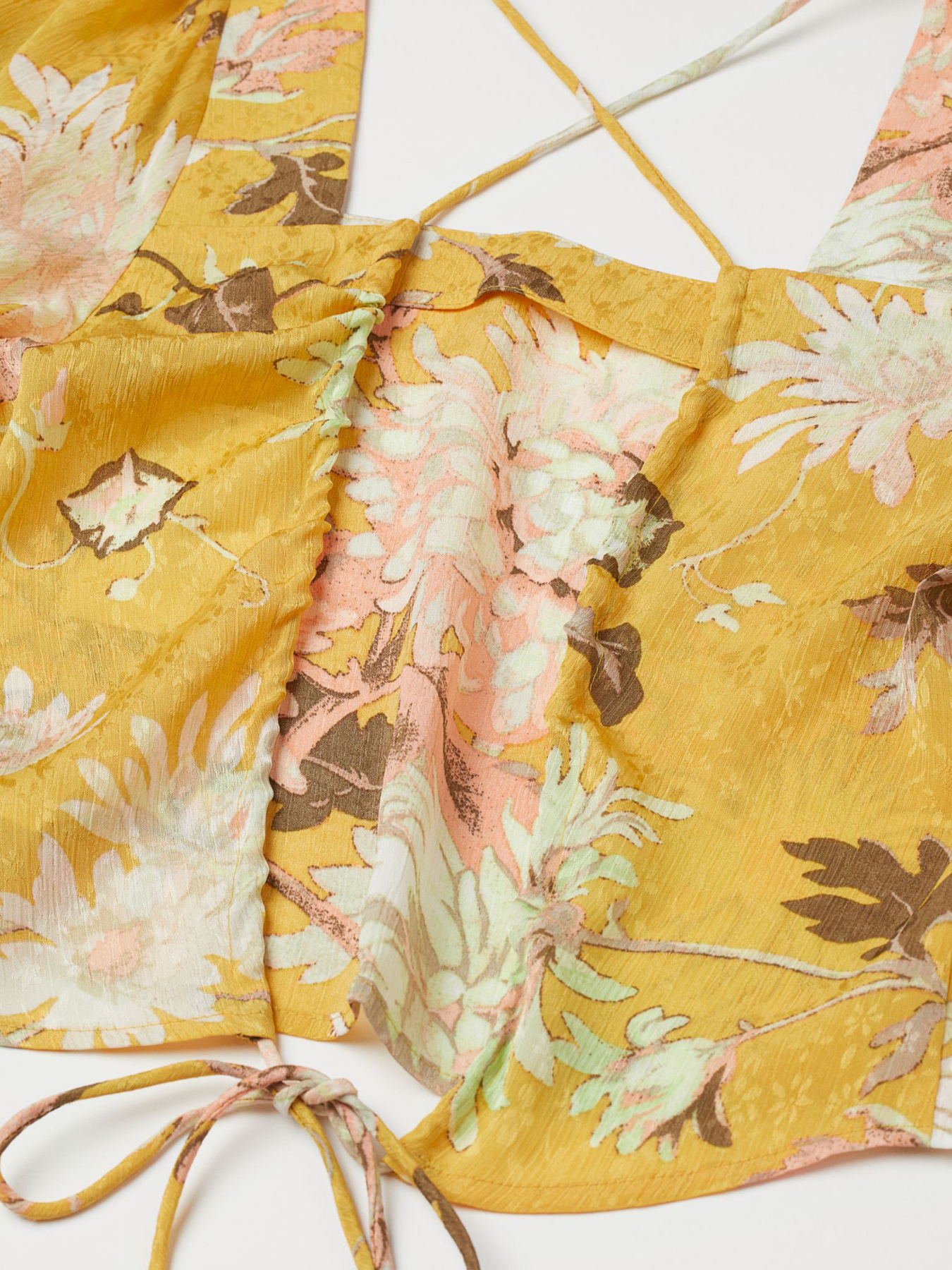 Топ H&M модель 9910293arl_Желтый Фото