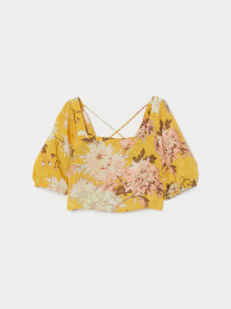 Топ H&M модель 9910293arl_Желтый Топ H&M модель 9910293arl_Желтый Фото