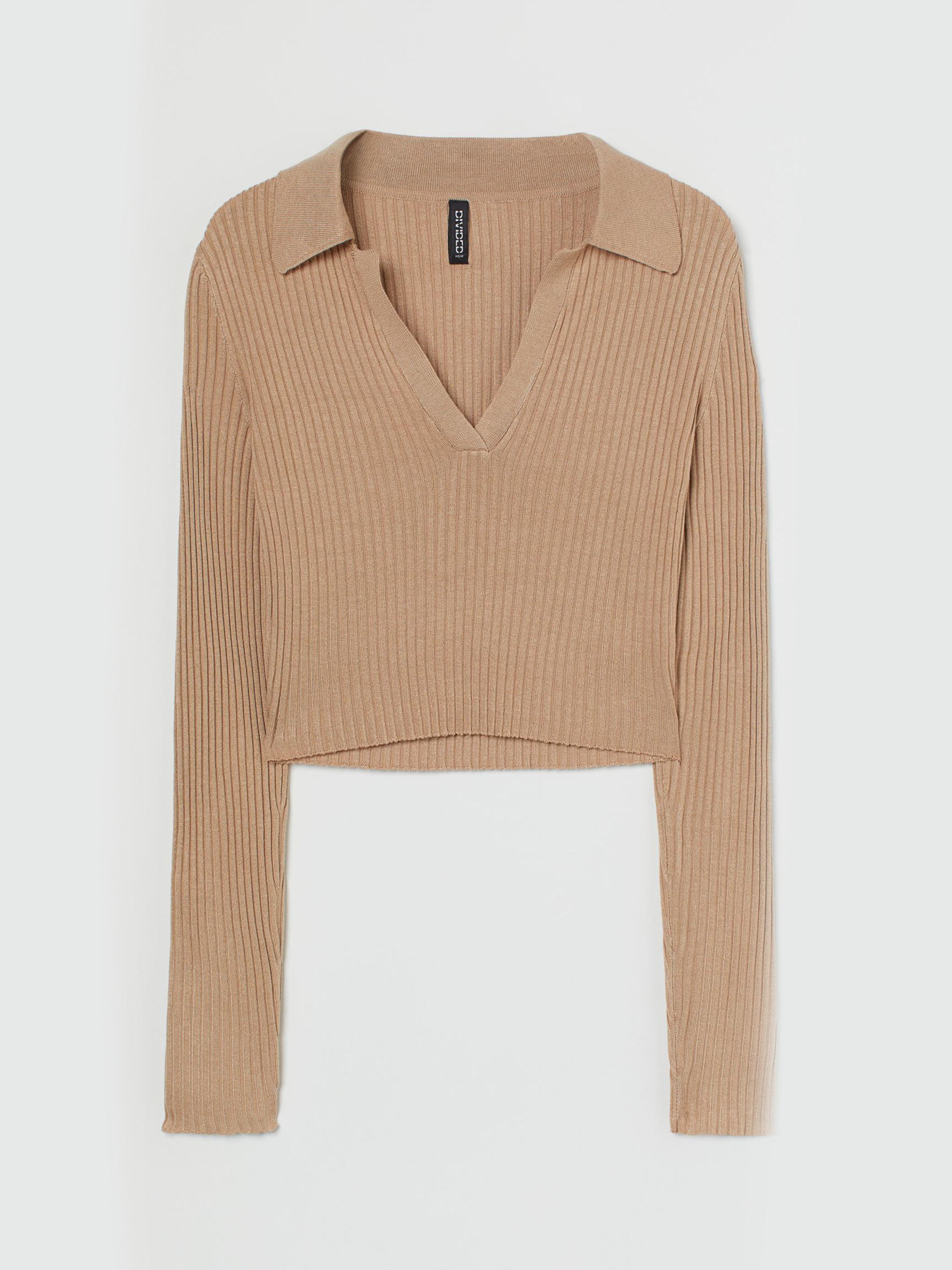 Топ H&M модель 1003438arl_Бежевый Фото