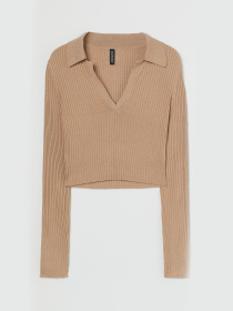 Топ H&M модель 1003438arl_Бежевый Фото