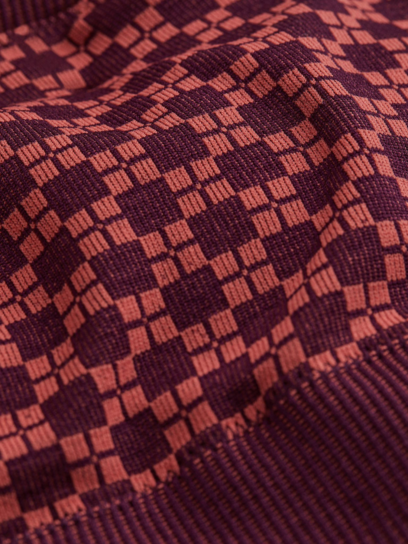 Спортивный топ H&M модель 1095044ral_Бордовый Фото