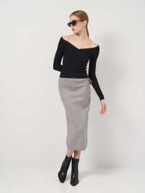 Лонгслів H&M модель 1002040arl_Черный Лонгслів H&M модель 1002040arl_Черный Фото