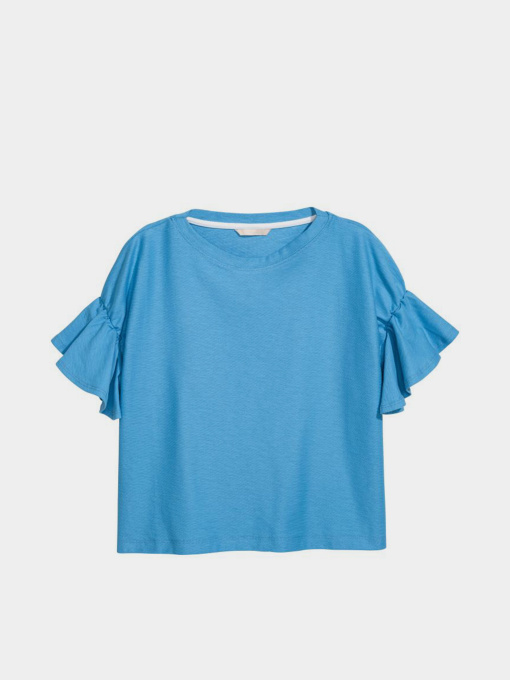 Футболка H&M модель 5636606dlog_Голубой Фото