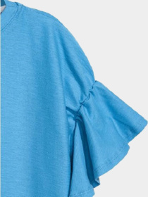 Футболка H&M модель 5636606dlog_Голубой Фото