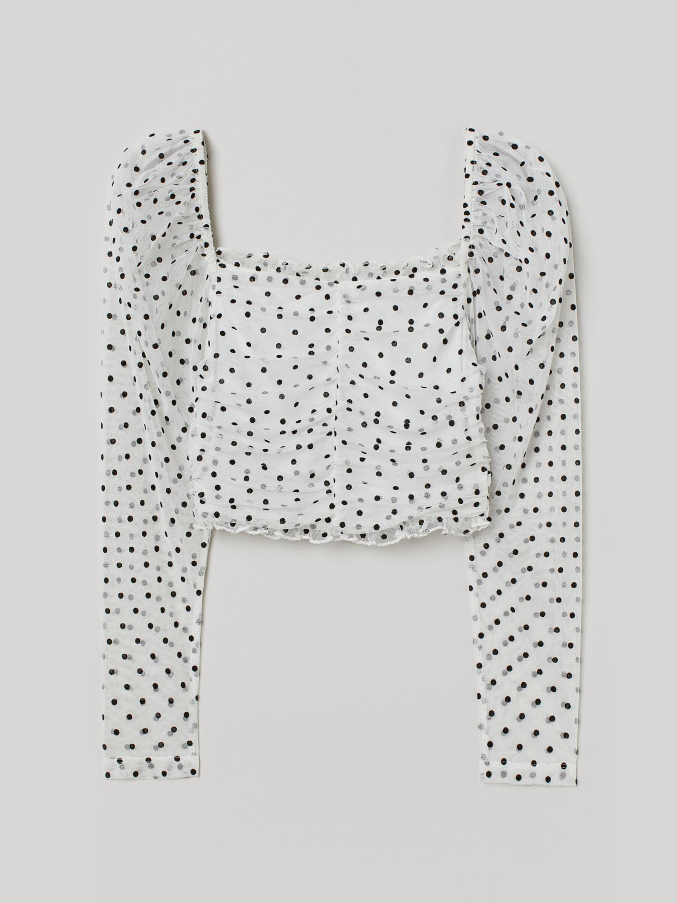 Блуза H&M модель 8981092ral_Белый Фото