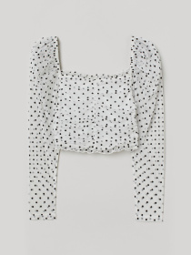 Блуза H&M модель 8981092ral_Белый Фото