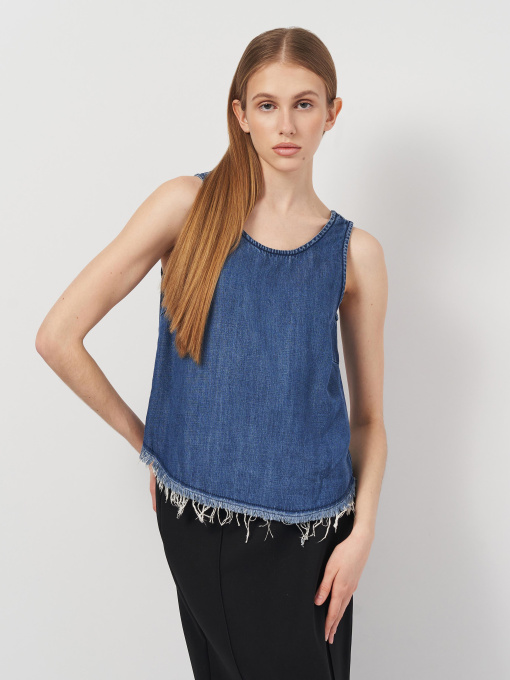 Майка Weekday модель 1447856arl_Синий Фото