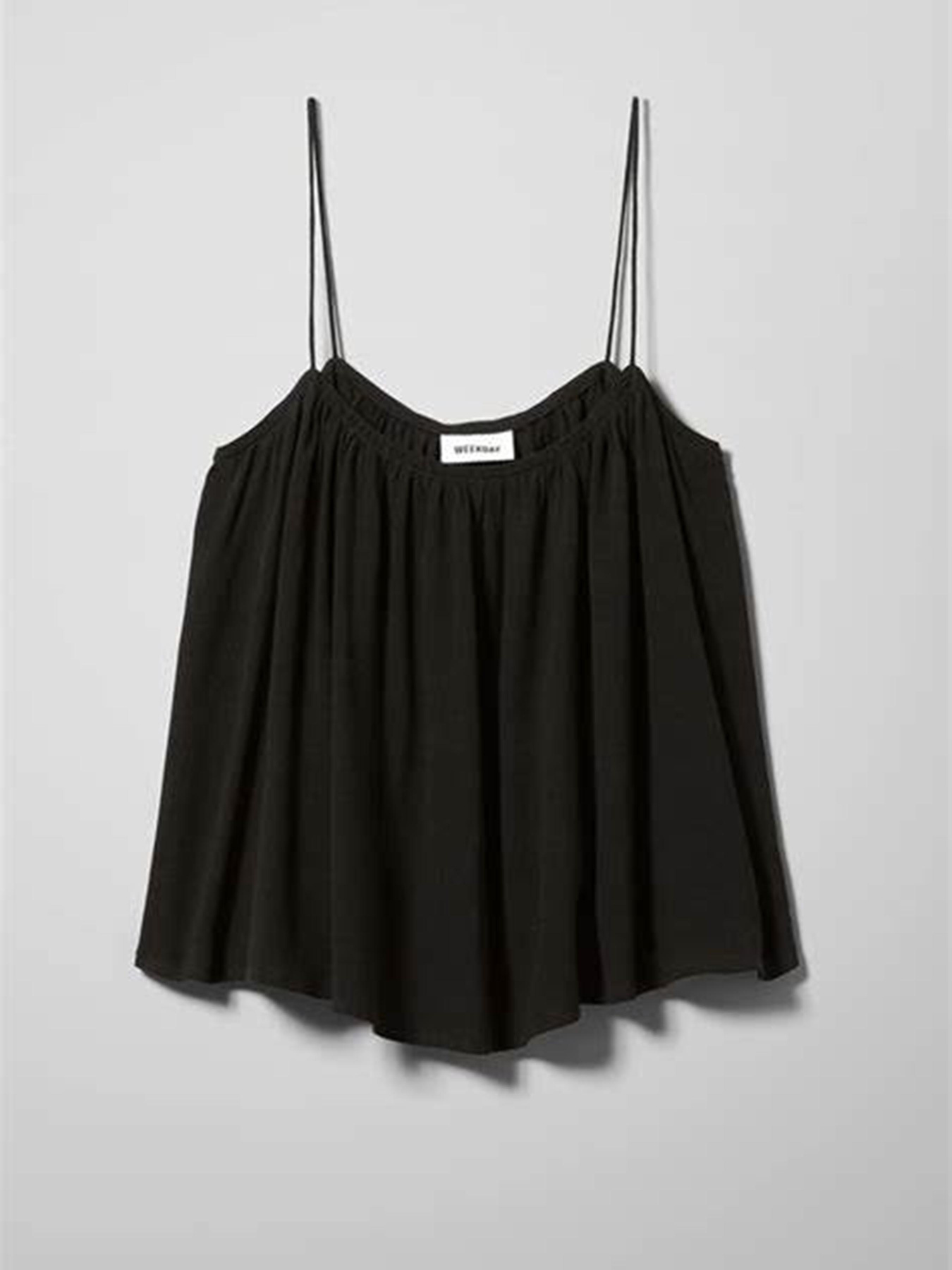 Топ лен бленд модель 8608111arl_Черный Фото