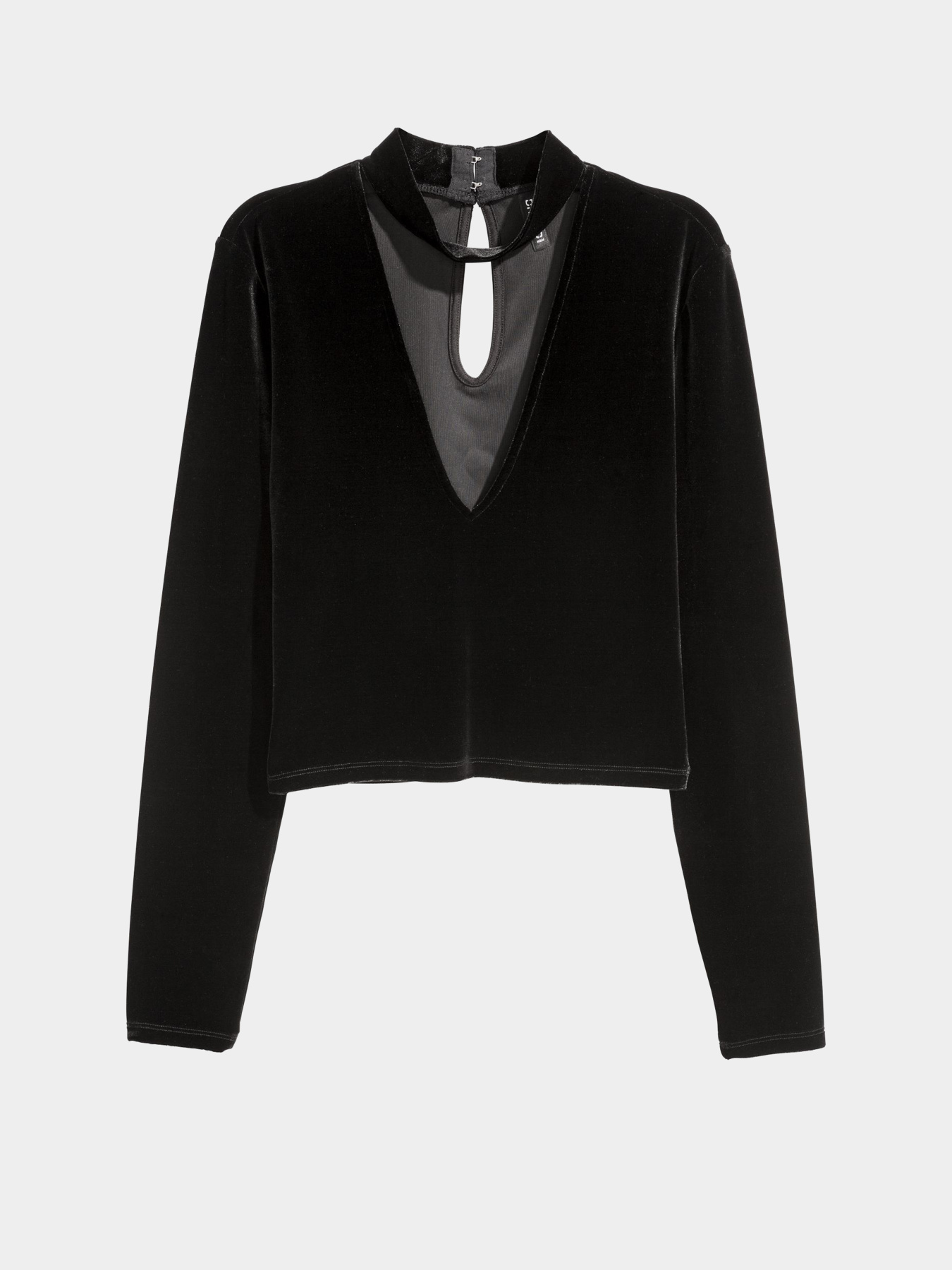 Блуза H&M модель 5276016dlog_Черный Фото