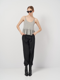 Майка H&M модель 5253235arl_Серый Фото