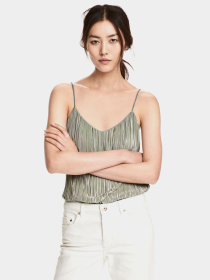 Майка H&M модель 5222835ral_Светло-зеленый Майка H&M модель 5222835ral_Светло-зеленый Фото