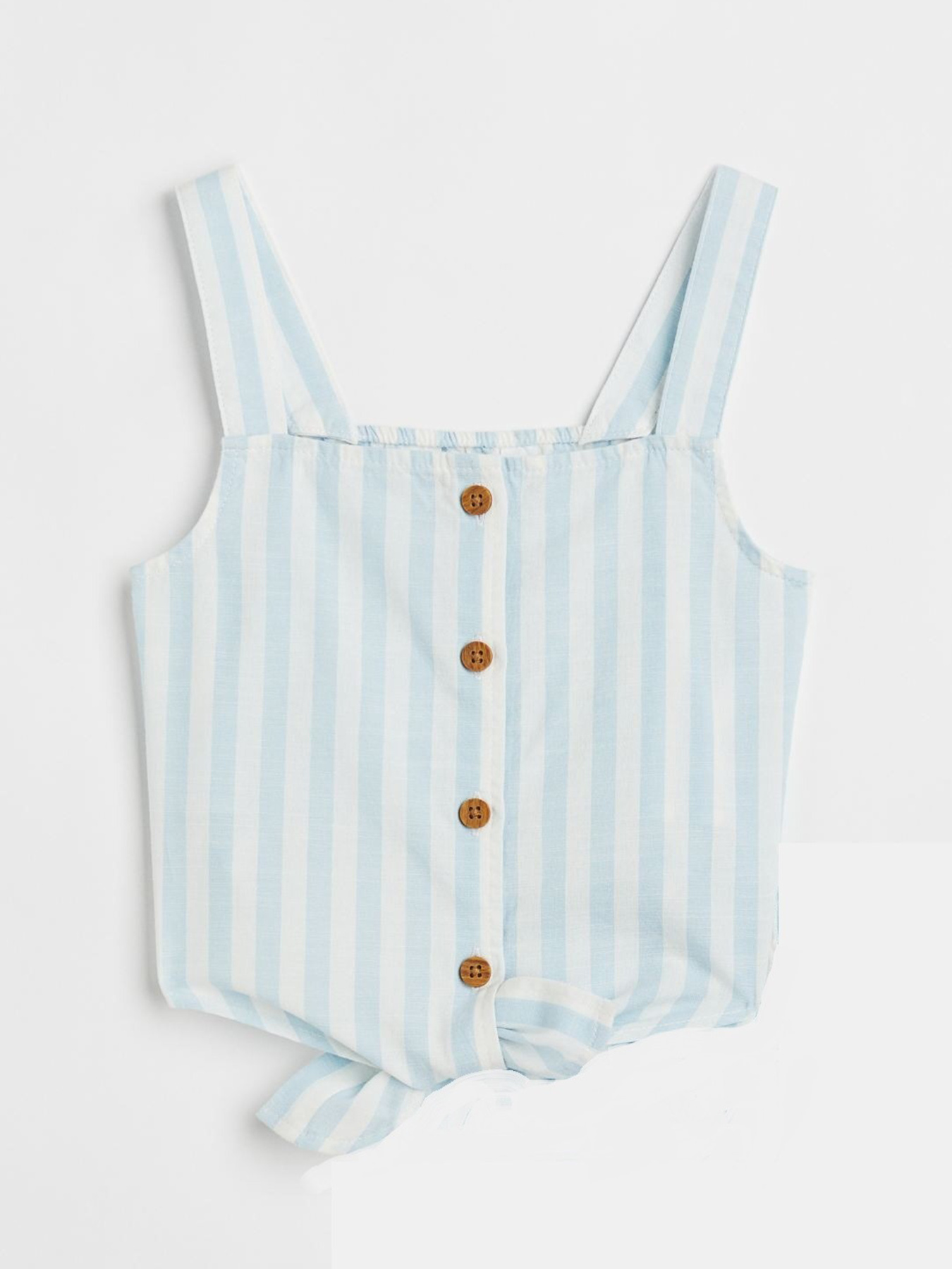 Топ H&M модель 1071058ral_Бело-голубой Фото