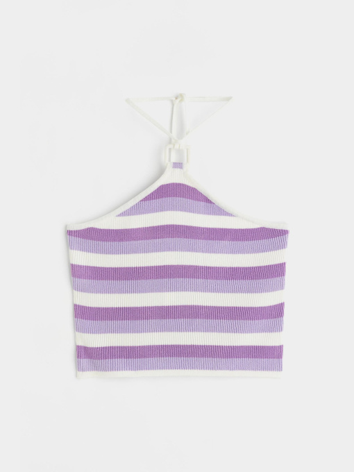 Топ H&M модель 3001171wer_Бело-розовый Фото