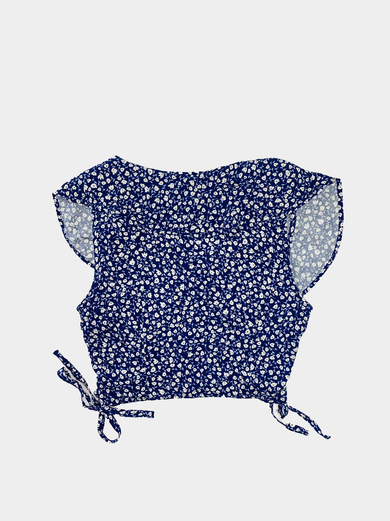 Топ Monki модель 9000551abr_Темно-синий Фото