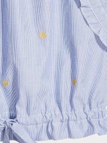 Топ H&M модель 5512026dlog_Бело-голубой Топ H&M модель 5512026dlog_Бело-голубой Фото