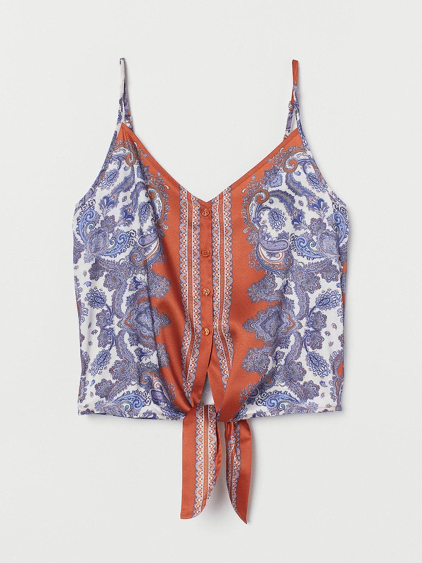 Майка H&M модель 7314079ral_Комбинированный Майка H&M модель 7314079ral_Комбинированный Фото