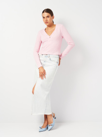 Лонгслів H&M модель 2001016ral_Розовый Лонгслів H&M модель 2001016ral_Розовый Фото