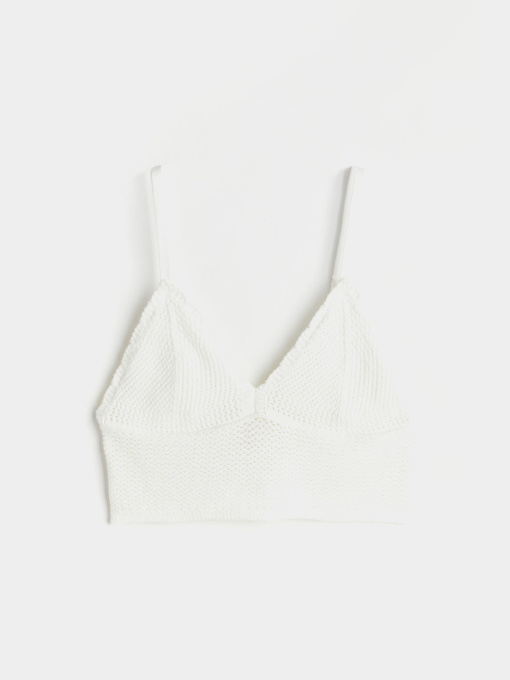 Топ H&M модель 10863885wer_Молочный Фото