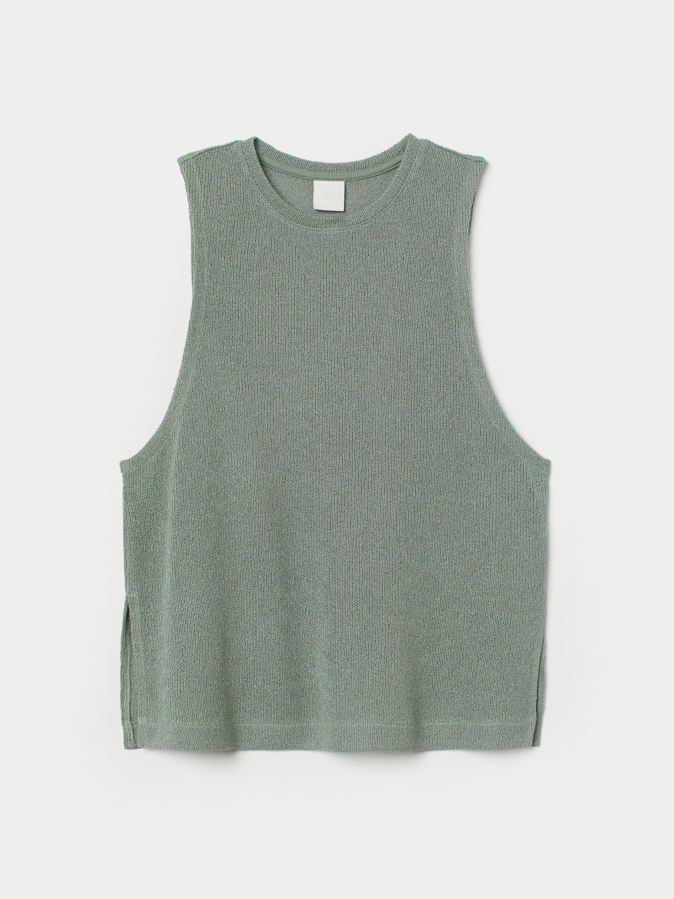 Топ H&M модель 9898923wer_Мятный Фото