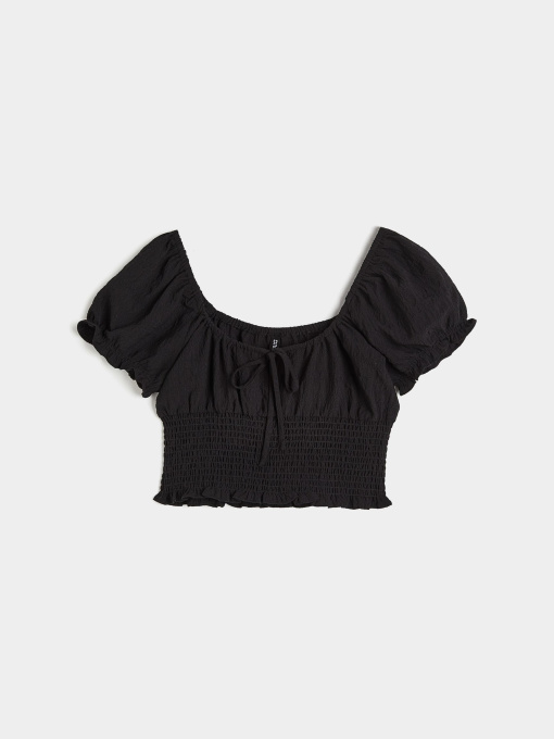 Топ H&M модель 1134791wer_Черный Фото