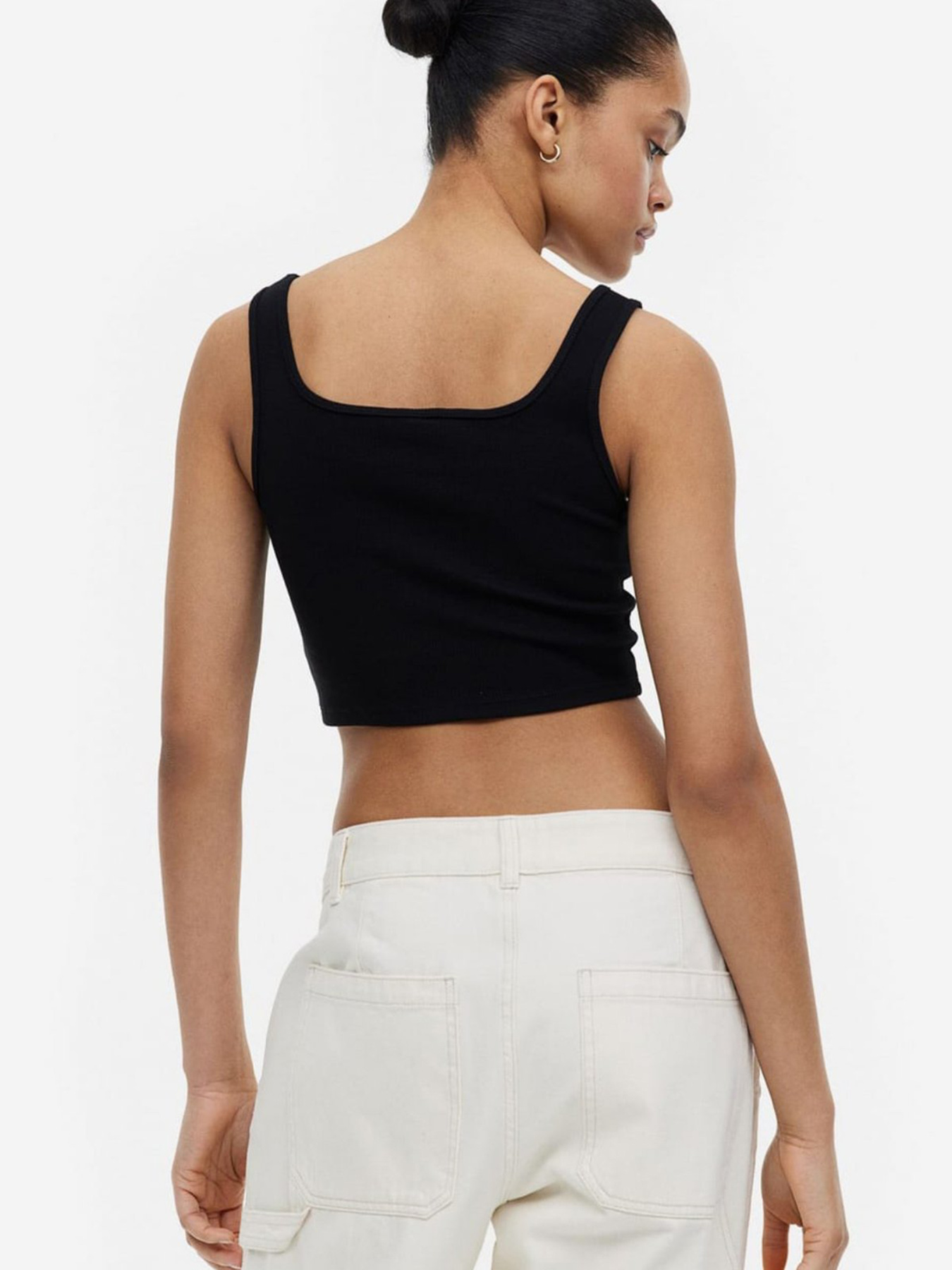 Топ H&M модель 1159917wer_Черный Фото