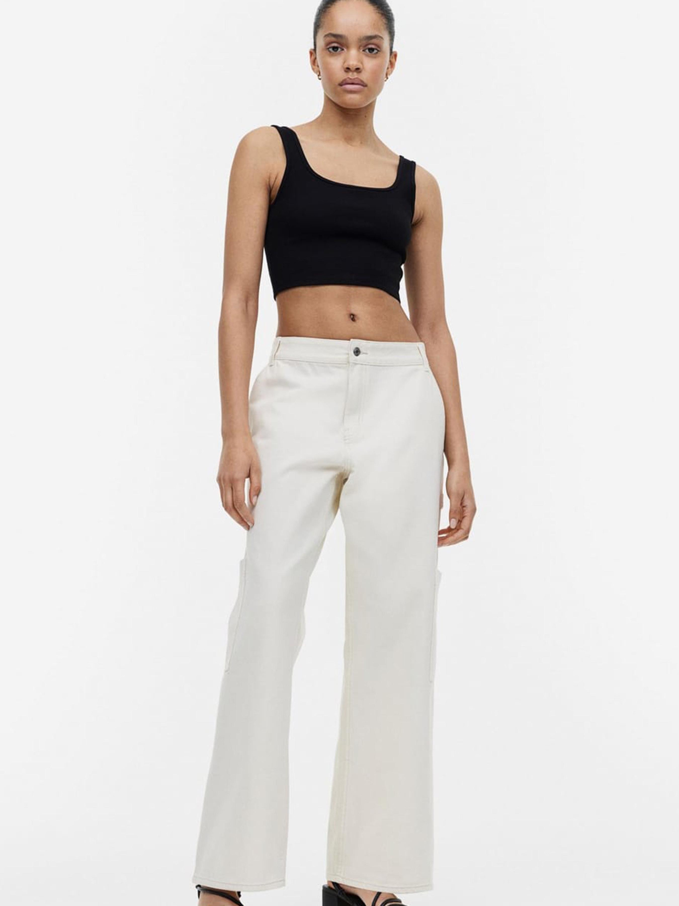 Топ H&M модель 1159917wer_Черный Фото