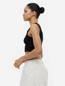 Топ H&M модель 1159917wer_Черный Фото