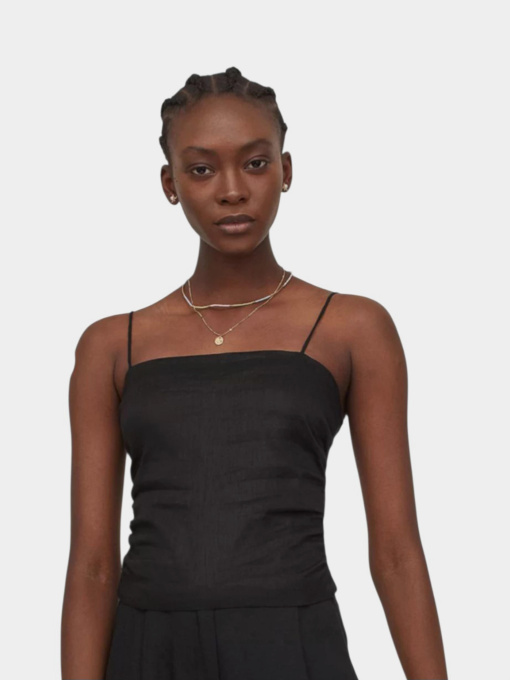 Топ H&M модель 9721123wer_Черный Фото