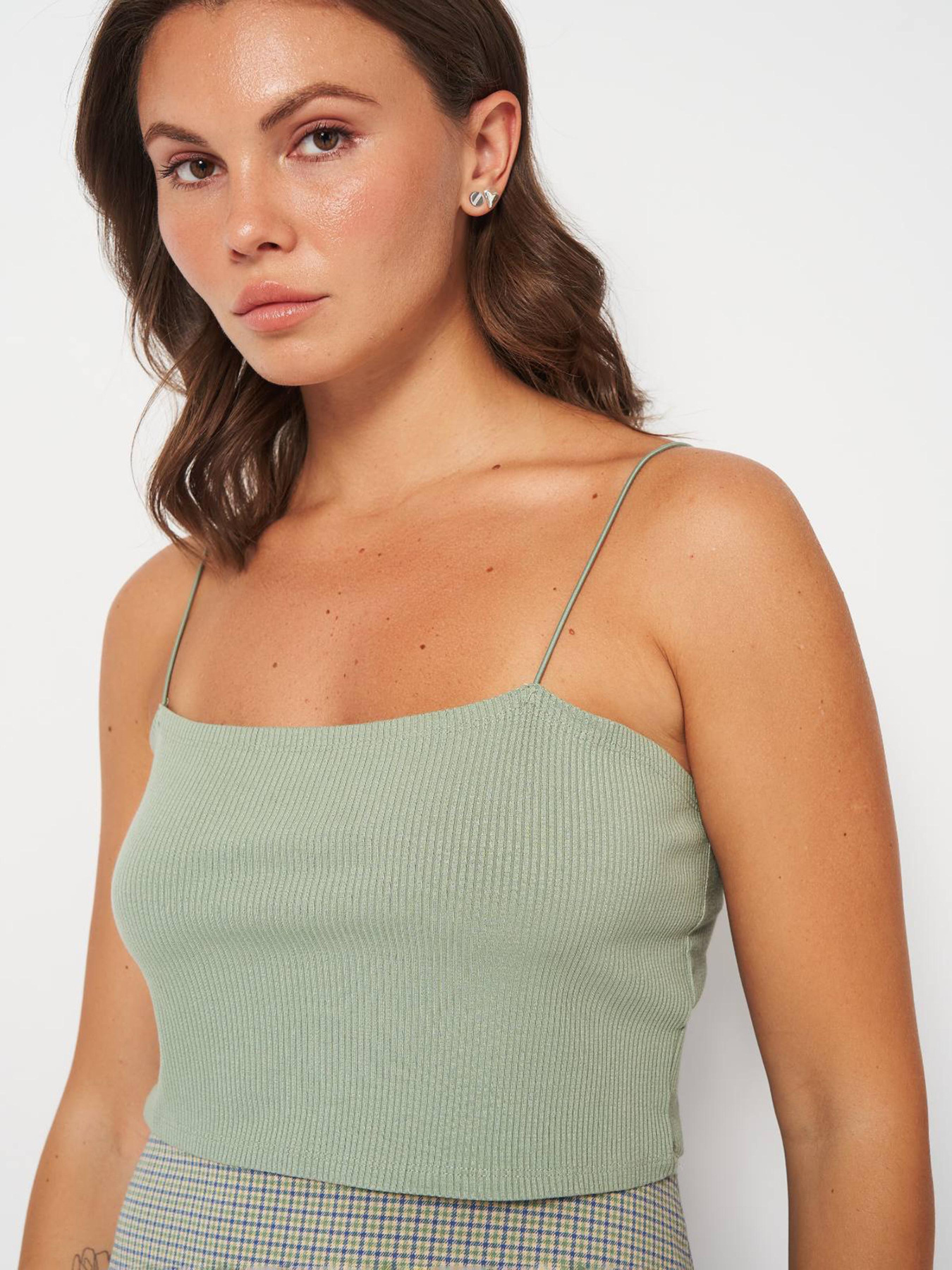 Топ H&M модель 9877773wer_Хаки Фото