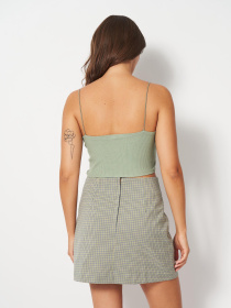 Топ H&M модель 9877773wer_Хаки Фото