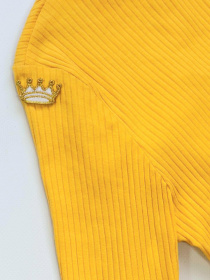 Топ с к/р модель 1114370wer_Желтый Фото