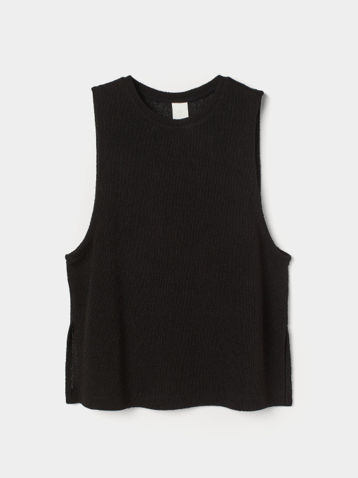 Топ H&M модель 9898923wer_Черный Фото