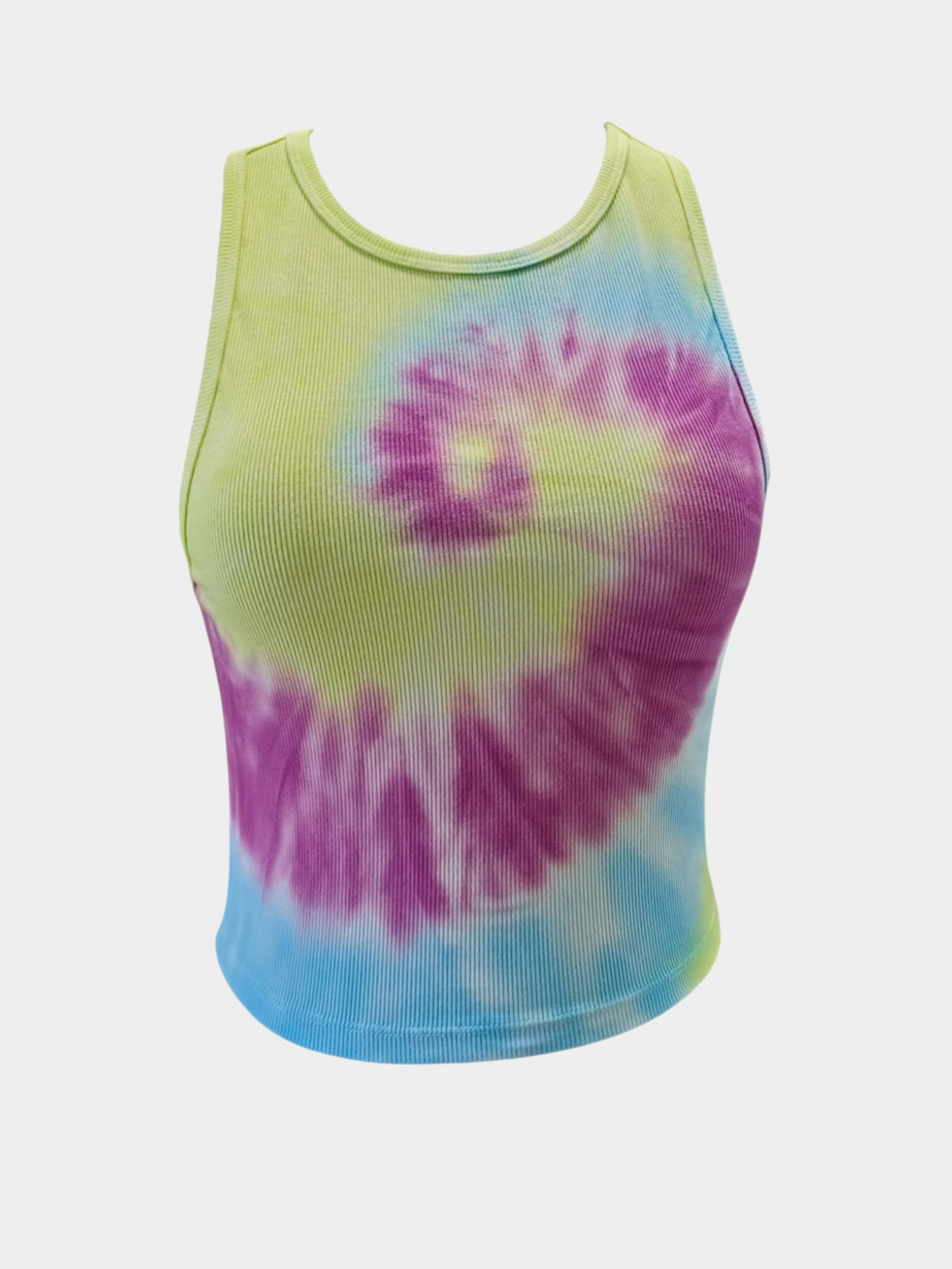 Топ модель 4565128wer_Желто-голубой Фото